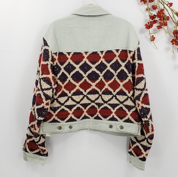 New Free People Lakeside Denim Jacket - Picture 10 of 12